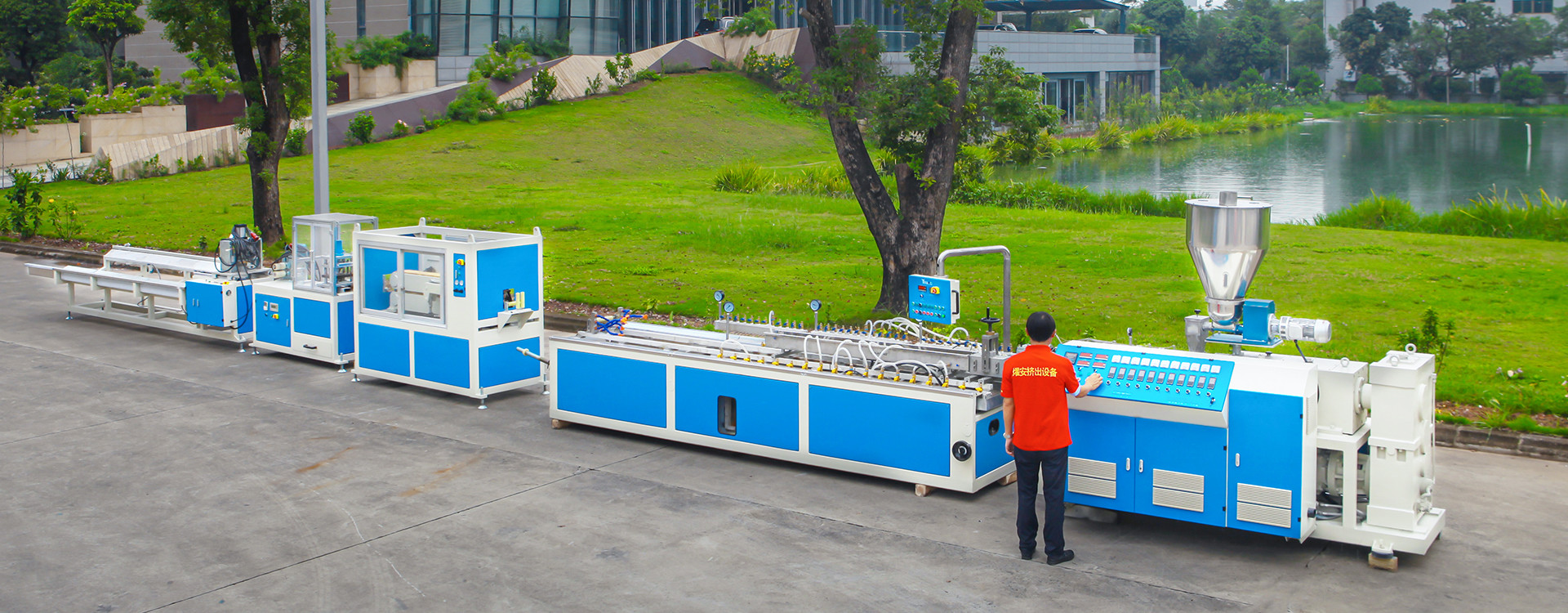 Qualità macchina di estrusione plastica Fabbrica