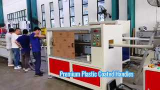 Linea di produzione di estrusione di rivestimento in plastica con manico di scopa