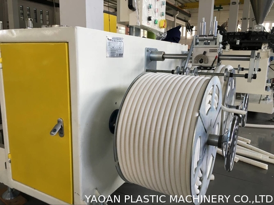 Macchina ondulata a parete semplice dell'estrusione del tubo del PVC per i tubi del diametro di 12mm- 32mm