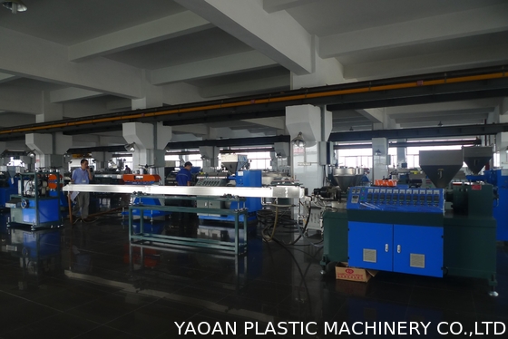 Facile azioni la cannuccia di plastica che fa il blu a macchina per lavorare il colore a macchina