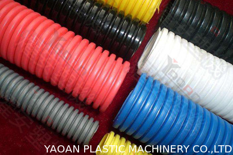 Vario colore a macchina del tubo dell'estrusione della macchina del PVC della pianta rigida di plastica a parete semplice del tubo 