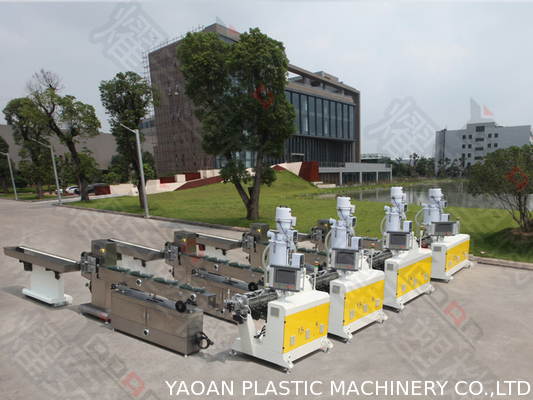 Linea ondulata medica dell'estrusione del tubo del PVC, macchina di plastica di fabbricazione del tubo