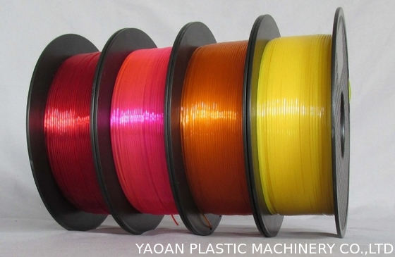 1.75 3,0 mm PA6 Nylon Carbon Fiber 3D Printer Filament Extruder Machine per la produzione di filamenti