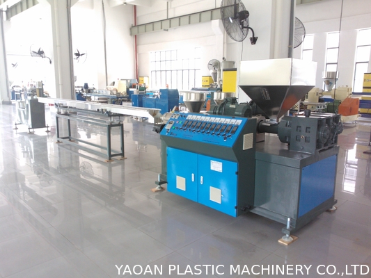 Macchina dell'estrusione del rattan del PE del PVC di colori pp di AF-55MM 3, rattan di plastica che fa macchina