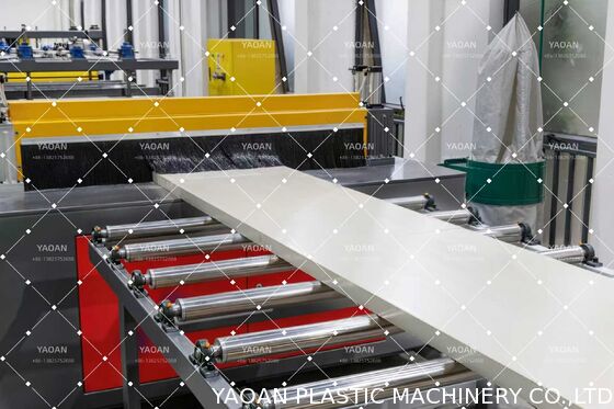 YAOAN PEEK Thick Plate Sheet Board Extrusion Line Using Quenching Device