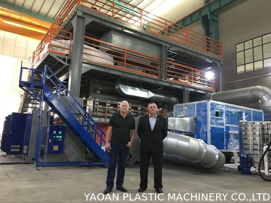 Tessuto non tessuto di AF-3200mm pp Spunbond che fa macchina, linea di produzione non tessuta del tessuto di S ss SMS
